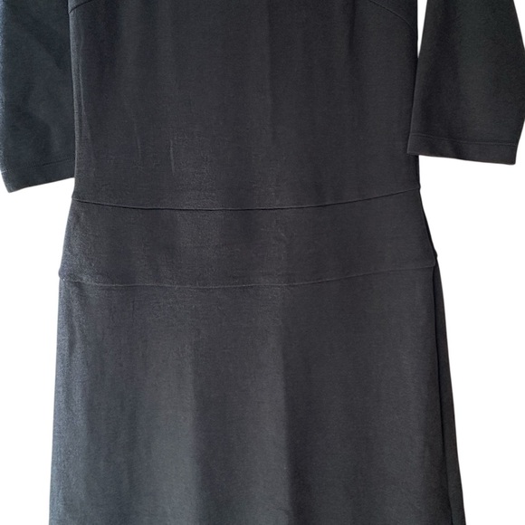 TOAD & CO | NWOT BLACK NIXI DRESS 3/4 SLEEVE ZIPPER POCKET | SIZE: EXTRA SMALL - Picture 3 of 9